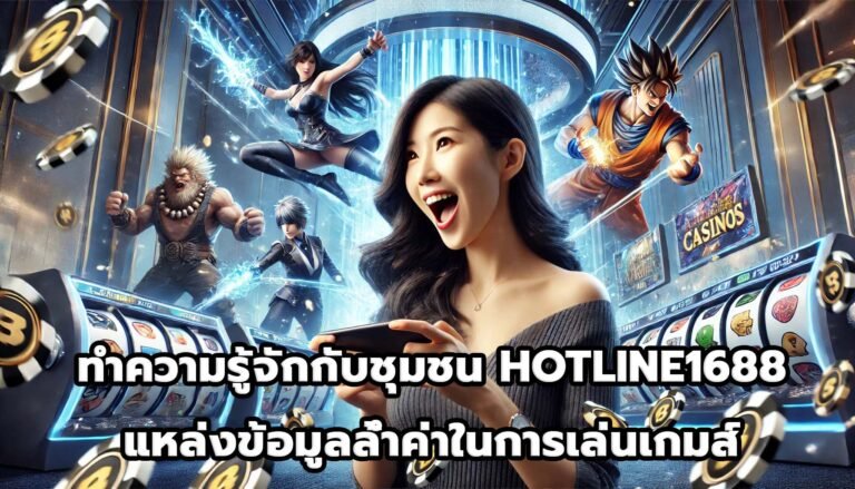 ทำความรู้จักกับชุมชน HOTLINE1688 แหล่งข้อมูลล้ำค่าในการเล่นเกมส์-6
