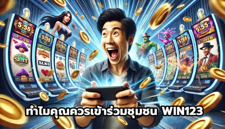 ทำไมคุณควรเข้าร่วมชุมชน WIN123-12