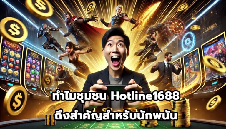 ทำไมชุมชน Hotline1688 ถึงสำคัญสำหรับนักพนัน-1